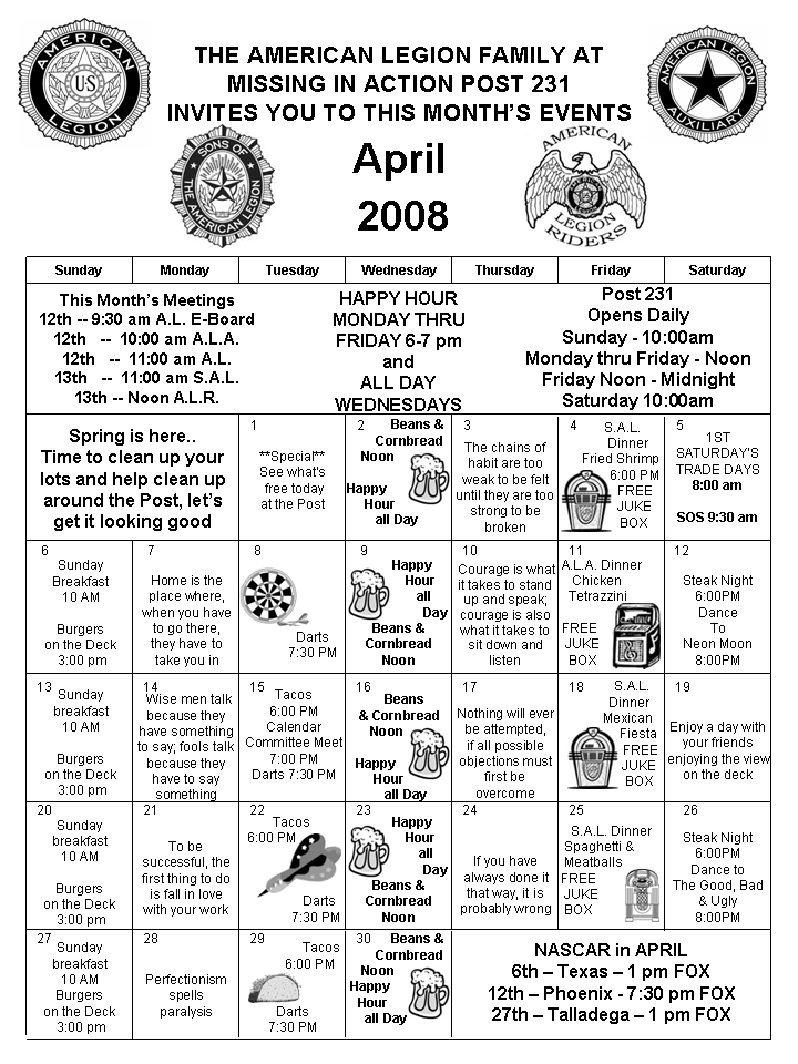 calendar