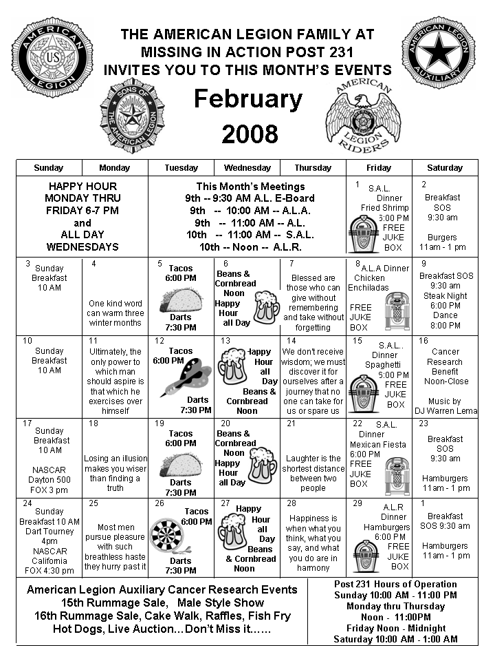 calendar