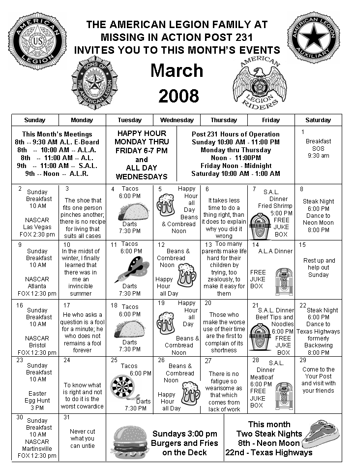 calendar