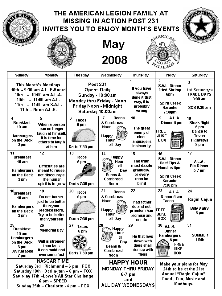 calendar