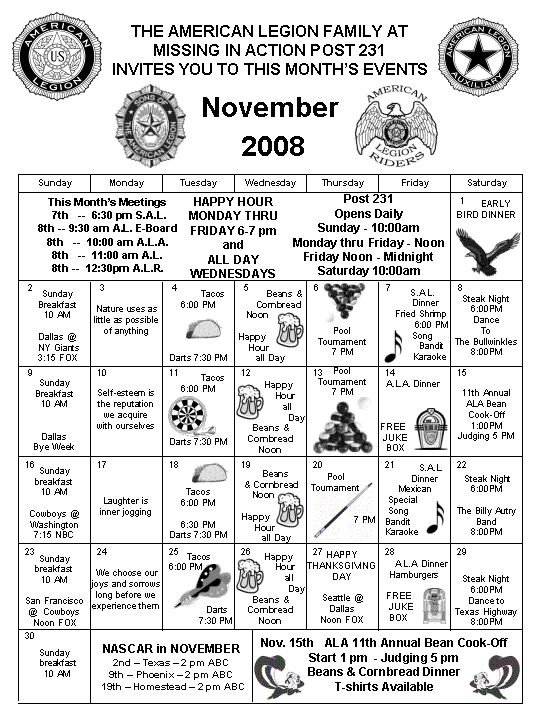 calendar