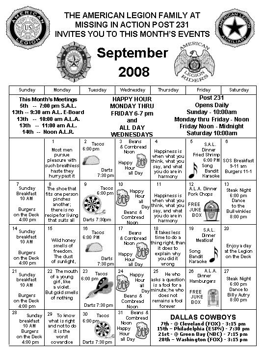 calendar